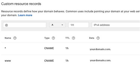 dynamic dns custom domains.